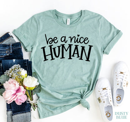 Velnora  - Be A Nice Human T-shirt