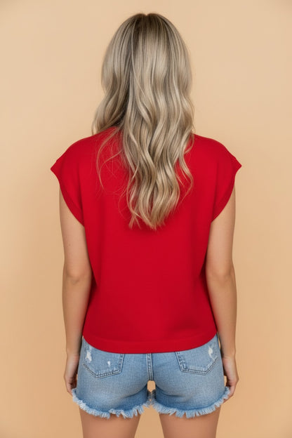 Velnora - T-Shirt com a Bandeira dos EUA