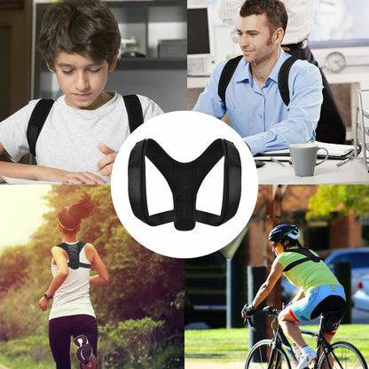 Velnora - Corretor de postura ajustável unissexo